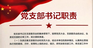 黨支部書記組織委員職責(zé)